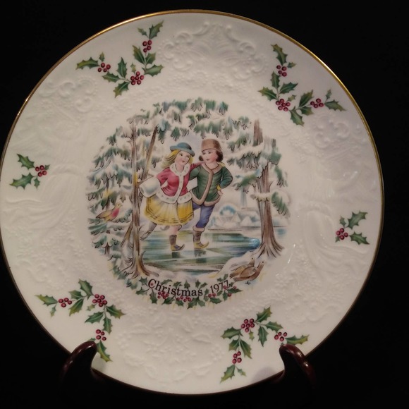 Royal Doulton Christmas Plate 1977 First Edition - Picture 1 of 10